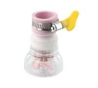 4pcs Kitchen For Sink Water Filter with Rotating Head for Blind Corner Cleaning - Compatible with Most Bathroom and Lavatory Faucets Para Cocina(Pink)