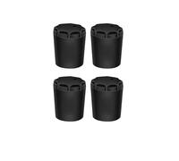 4pcs Las Cubiertas del Extremo Caña Pesca Silicona con Tapas Protección Pesca Accesorios Protección