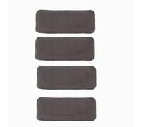 4pcs lavable 5 capas bambú carbón pañal forro suave cómodo pañal forro super absorbente adulto pañal inserto