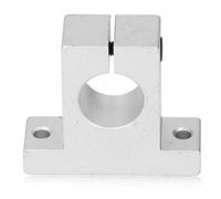 4Pcs Linear Support Vertical Aluminium Alloy Set Kit for 25mm Rod Shaft SK25, Aluminum Support, Motion Clamping Support with Sandblasting Oxidation