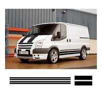 4Pcs/Lot Car Stickers, For Ford Transit MK6 MK7 Tuning Accessories Protection Camper Van Sport Graphics Vinyl Hood Engine Decals