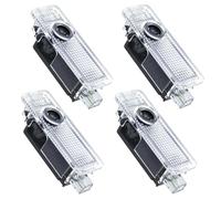 4Pcs Luces LED de Bienvenida Logo, Luces Bienvenida Coche, Luces Decorativas Puerta Logo, Proyector LED Puerta Coche Compatible con Serie 1 2 3 4 5 6 7, X1 X2 X3 X4 X6 M GT