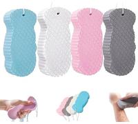 4pcs Magic Super Soft Exfoliating Bath Sponge,Gentle Exfoliating Bath Sponges,Radiant Skin Sponge, Resuable, Scrub, 3D Magic Exfoliating Bath Sponge for Adults and Children,for Face & Body Skin