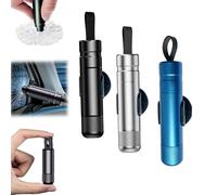 4pcs Martillo Rompe Cristales Coche, Safe Hammer Glass Breaker, Martillo y Cortar Cinturones Coche rompe Cristales,Rompe Cristales Y Cinturones,quebra vidrio carro,dispositivo romper cristal coche