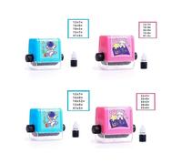4pcs Math Roller Stamp,addition And Subtraction Seal Arithmetic Artifact, Math Roller Stamp new
