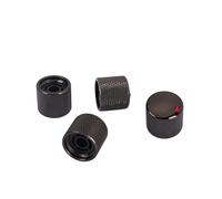 4pcs Metal Dome Top Tomba Top Volúmenes Bajo Volúmenes Tono Pandillas Potentiómetro Partido Guitarra Guitarra Volúmenes Tono
