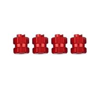 4Pcs Metal Extended 7MM Hex Wheel Hubs Combiner +4MM for AXIAL SCX24 90081 AXI00001 1/24 RC Crawler Car Upgrade Parts,2