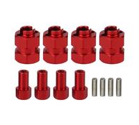 4Pcs Metal Extended 7MM Hex Wheel Hubs Combiner +4MM for AXIAL SCX24 90081 AXI00001 1/24 RC Crawler Car Upgrade Parts,2