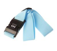 4Pcs Nylon Luggage Strap Adjustable Travel Suitcase Buckle Baggage Belt Accessorises Packing Seat para Equipaje(Red)