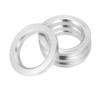 4pcs OD 71.6mm 72. to ID 51.1mm 54. 58. 66. 70. Anillos centrados para cubos rueda Espaciador para agujeros Separadores Ruedas Vehículo(71.6mm to 70.1mm)