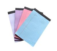 4PCS Office Notepads 50 Hoja Pad Escritura Con Forrado Doble Para Observar Tarea Mapa Mental Nota Memos Schedules Organización Origen