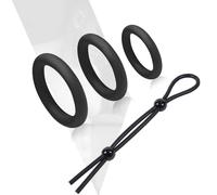 4pcs/Pack C&ock Rịngs de Silicona El Arma Secreta de los Hombres, ¡Flexible y Eficaz!