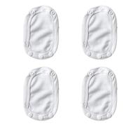 4pcs/Pack Windender Extender Pelele Extensión Hoja Más Seguro Plástico Cuchillo De Fijación Para Ropa De Bebé Peleles Longitud Extender