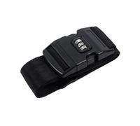 4Pcs Password Lock Packing Luggage Bag with Strap 3 Digits Buckle Baggage Belts para Bolsos(A1)