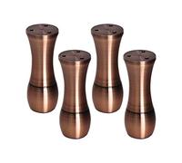 4Pcs Patas de Muebles de Metal Ajustables, Patas de Muebles de Sofá de 4 Pulgadas/6 Pulgadas Patas de Soporte y Patas de Mesa, con Tornillos, Carryinchg 100 LB, Plata/Cobre Rojo/Bronce