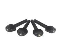 4pcs Peguas Ajuste Violín Madera Ébano Peguas Madera Madera Manejan Intrumentos Musicales Y Accesorios Confiables
