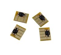 4PCS Permanent Chips C4844A C4911A C4912A C4913A Compatible with DesignJet 500 500 800