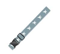 4Pcs Polyester Fibre Luggage Buckle Strap Adjustable Anti-Theft Baggage Tie Down Belt Anti-Lost Elastic Suitcase Belts Travel Props para Bolsos(Color 16)
