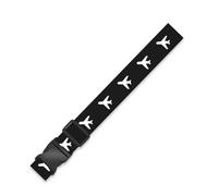 4Pcs Polyester Fibre Luggage Buckle Strap Adjustable Anti-Theft Baggage Tie Down Belt Anti-Lost Elastic Suitcase Belts Travel Props para Bolsos(Color 15)