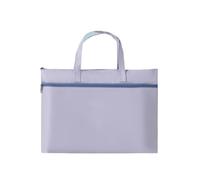4pcs Portable Zipper Oxford Cloth Waterproof Art Storage Bag Large Capacity Documents Students Business Para Escritorio