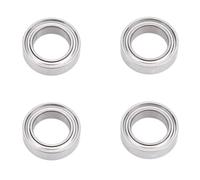 4PCS RC Ball Bearings Metal Ball Bearing Set Compatible with Model A959 A979 A959 B A979 B 124007 124008 124010 144001 Remote Control Car