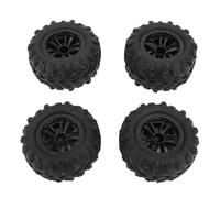 4pcs Reemplazo de ruedas derechas izquierdas Piezas de actualización de goma de goma para 144001 144002 para scy16101 scy16102 para mjx h16h h16e