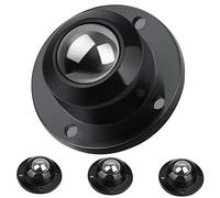 4pcs Roller Mini Appliances Mini Dumpster Stainless Steel Garbage Can Wheels Small Wheels for Paste Universal Wheel Small Wheels for Projects Self Caster Wheels