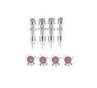 4pcs/set M8x60 Hifi Audio Speaker Amplifier Feet Foot Pad Spikes Pure Copper Speakers Repair Parts Foot Nails Pads Stand