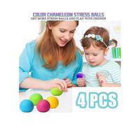4pcs/set Squishy Stress Ball Fidget Toys Sensory Stress Balls Angst Relief Squeeze Kids Volwassenen Speelgoed