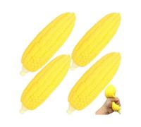 4pcs Simulation Corn Vegetable Artificial Lifelike Corn Fake Corn,help You Relieve Stress Tension