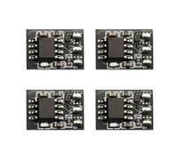 4PCS Single o Dual Way 1S Brushed ESC DC 3.5 a 6.0V 1.8A 10A Módulo electrónico del controlador de velocidad Compatible con motores de copa hueca para drones RC(Two way)