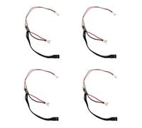 4PCS Single o Dual Way 1S Brushed ESC DC 3.5 a 6.0V 1.8A 10A Módulo electrónico del controlador de velocidad Compatible con motores de copa hueca para drones RC(Two way(dupont plug))