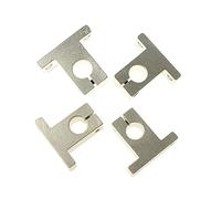 4PCS SK8 SK10 SK12 SK16 SK20 Bloque de soporte del eje del eje del riel de rodamiento lineal de 8 mm-20mm for XYZ Mesa CNC 3D Parte de la impresora(SK20)