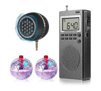 4Pcs Spirit Box Equipment Kit,with 2 LED Cat Ball 1 Spirit Box Speaker Paranormal Equipment Kit for