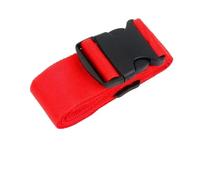 4Pcs Straight Luggage Strap, Suitable For Suitcases and Boxes, with Adjustable Release Buckle For Travel Accessories para Bolsos(Red)