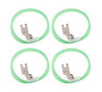 4PCS T350 Double Ring Presser Foot, 2.6in Plastic Presser Foot Ring Roller Feet Replace Parts for Industrial Sewing Machine