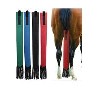 4pcs Tail Bags for Horses, Horse Tail Protector Guard with Fringe, Breathable Horse Tail Bag Fly Swisher Keep Tail Clean & Protected