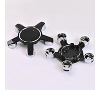 4Pcs Tapas Centro Tapacubos para Audi A3 (8P BJ 2003-2008), 135mm Tapas Centrales para Llantas,Accesorios de Tapa de Llanta de Coche Cubierta Protección contra Polvo,Black-