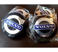 4Pcs Tapas De Cubo De Centro De Rueda para Volvo C30 C70 S40 V50 S60 V60 V70 S80 XC90 64mm, Coche Logo Emblem Wheel Center Rim Hub Caps Pegatinas Compatible