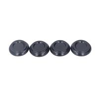 4PCS Taza con Ruedas para Piano, Protector de Piso para Patas de Piano Antideslizante Multifuncional de Buena Dureza para Mesas de Pianos (BLACK)