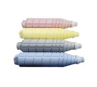 4PCS TN615 Tóner Cartucho Conjunto Compatible con la Serie C8000 Reemplazar TN615C TN615K Toners TN615M