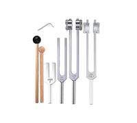 4pcs Tuning Fork Set(128hz, 136.1hz, Mi 528hz, 4096hz),for Healing Chakra,sound ,reliever Stress-hy