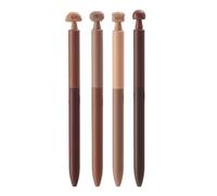 4pcs Twist Action Gel Pen De 0.5 Mm Consejo Suave Para Escribir Suministros Oficina Escolar Estudiante Que Escribe Diario Escritura Estudiante Pen Escritura