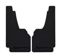 4PCS Universal Car Mud Flaps Rubber Mudguard Splash Guards Rubber Mudguard for Universal Sports Mud Flaps Guards Splash Front Or Rear Guards（Black）