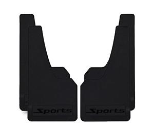 4PCS Universal Car Mud Flaps Rubber Mudguard Splash Guards Rubber Mudguard for Universal Sports Mud Flaps Guards Splash Front Or Rear Guards（Black）