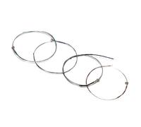 4pcs Violín Universales Set Completos Universales String String Acero Núcleos Cadena Violín Para 3/4 Y 4/4 Instrumento Violín