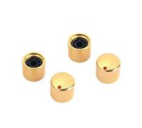4pcs Volúmenes Metal Perillas Control Tono Perillas Guitarra Potenciómetro Accesorios Instrumentos Duraderos