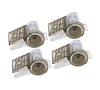 4pcs Waterproof Wire Quick Connector IP68 Waterproof 1 in 2 Out Transparent Break Free CDF R3 Wire Connector 400V 32A