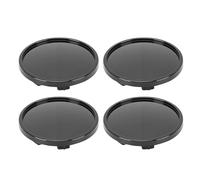 4Pcs Wheel Hub Center Caps Replacement，62mm OD 47.5mm ID Replacement，Waterproofing Multifunctional Auto Hubcaps Car Accessories，for Auto Vehicle (Black)