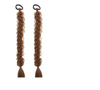 4pcs Wig Braid Female Vitality Ponytail Strap Double Imitation Hair Fried Dough Twists Style(PY666-18-2-30)